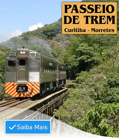 Passeio de Trem Curitiba - Morretes
