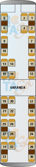 trem morretes guardiões do marumbi assentos