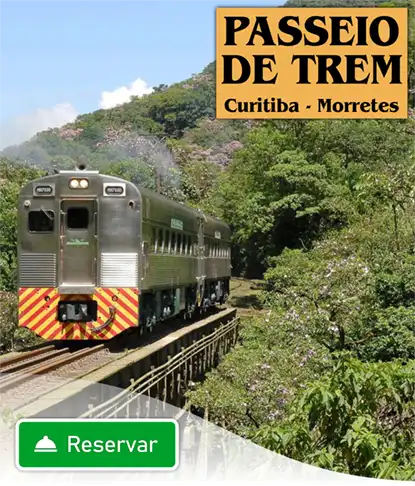 Passeio de Trem Curitiba - Morretes