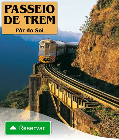 Passeio de Trem Pôr do Sol